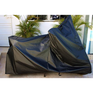 Capa Cobrir Moto Couro Proteção Contra Sol Chuva Granizo Riscos Poeira P M G 100% Forrada Impermeável Anti Raios Uv