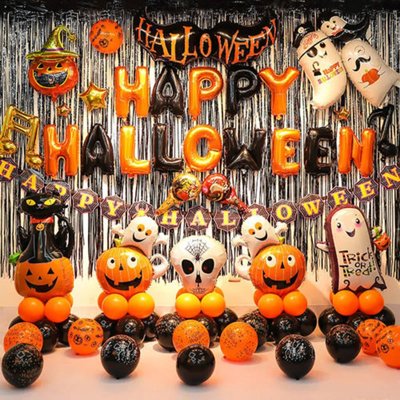 CORTINA DIA DAS BRUXAS FITA DECORAÇÃO HALLOWEEN DECORATIVA PREMIUM 2X1
