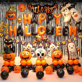 CORTINA DIA DAS BRUXAS FITA DECORAÇÃO HALLOWEEN DECORATIVA PREMIUM 2X1