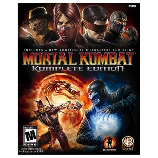 Mortal kombat komplete edition P/ XBOX360 (LTU/LT/JTAG/RGH)