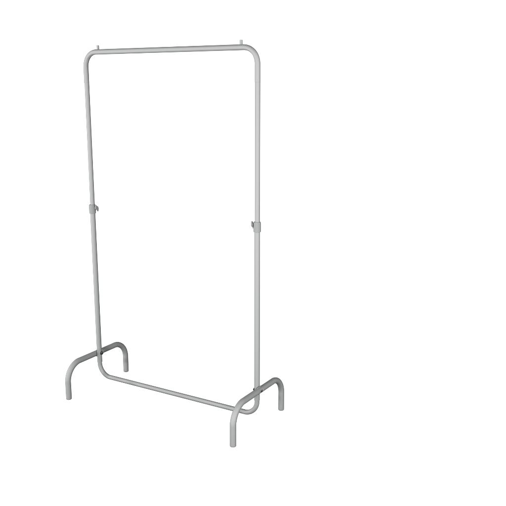 Arara para Roupas Super Reforçada 1,00m Branca