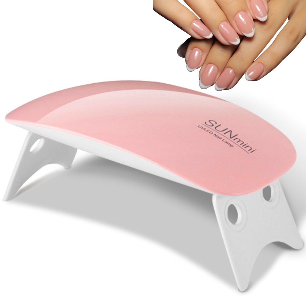 Mini Sun Mini Cabine de Unha Estufa Forninho LED UV para Alongamento de ...