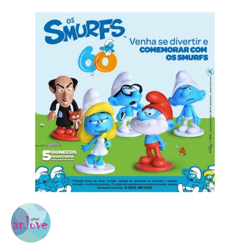 Bonecos os smurfs  +16 anúncios na OLX Brasil