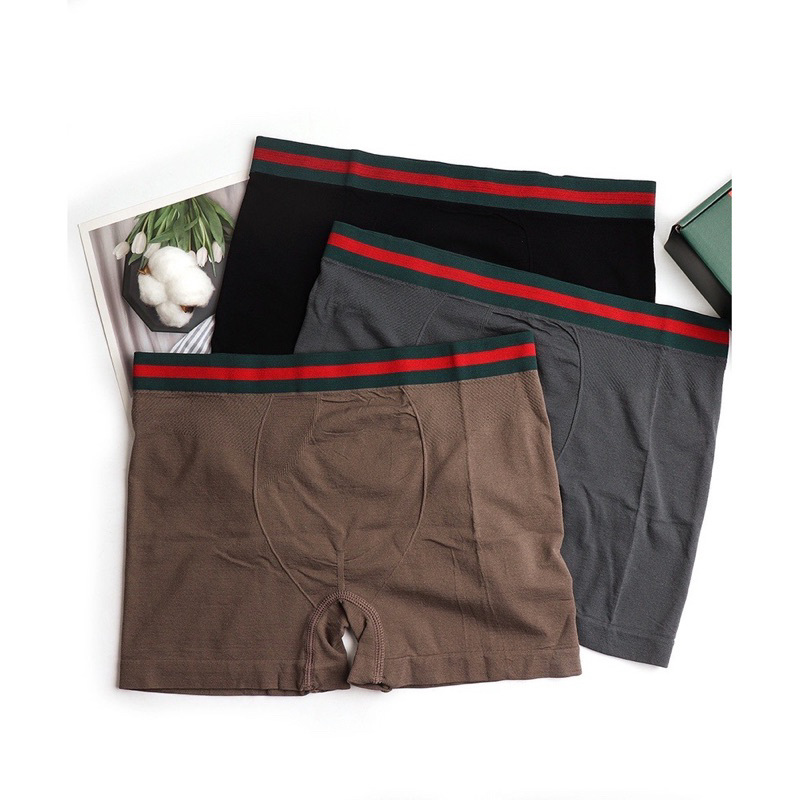 Kit 3 Cueca Boxer Importada Poliamida Itália