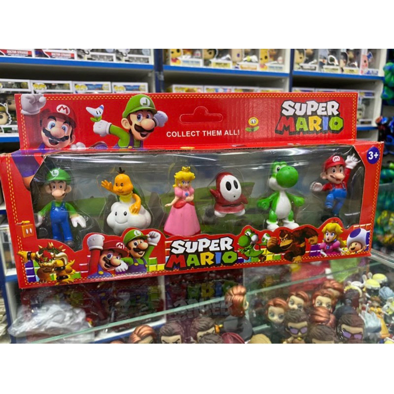 Original Jogo Figuras Set Super Mario Odyssey Multipacks 3 Peças