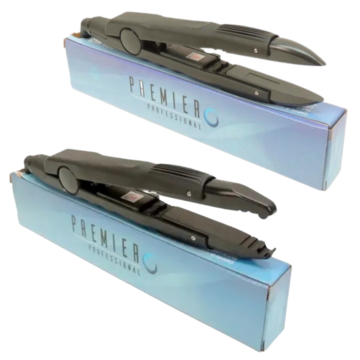 Pinça Para Mega Hair Bivolt Ponta Curva Reta | Shopee Brasil