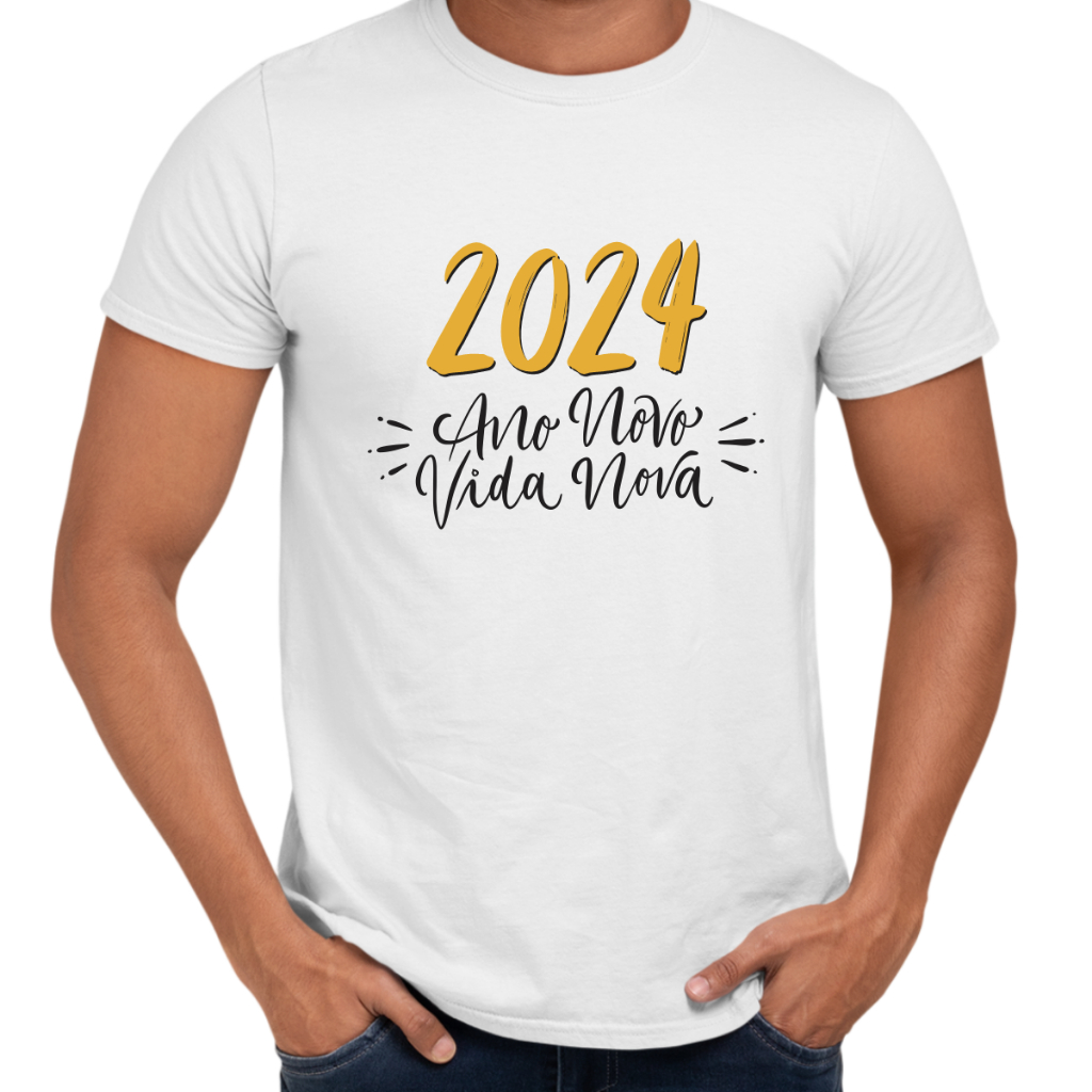 Camisa 2021 Que os jogos comecem Fim de Ano Reveillon