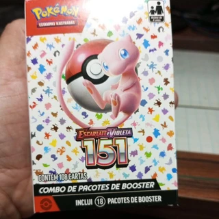 Pokémon Mini Combo de pacotes de Booster 151
