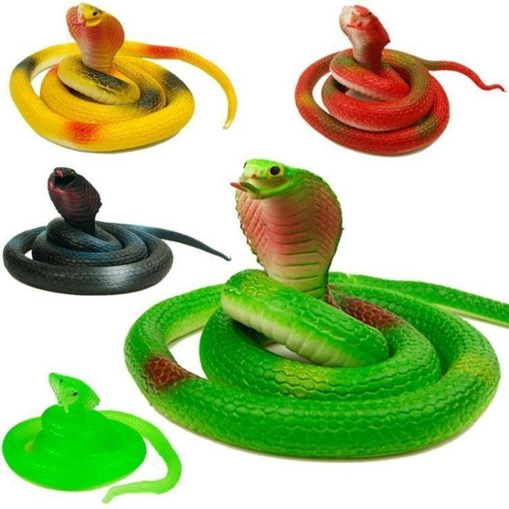 Cobra De Borracha Realista Brinquedo Pegadinha Susto