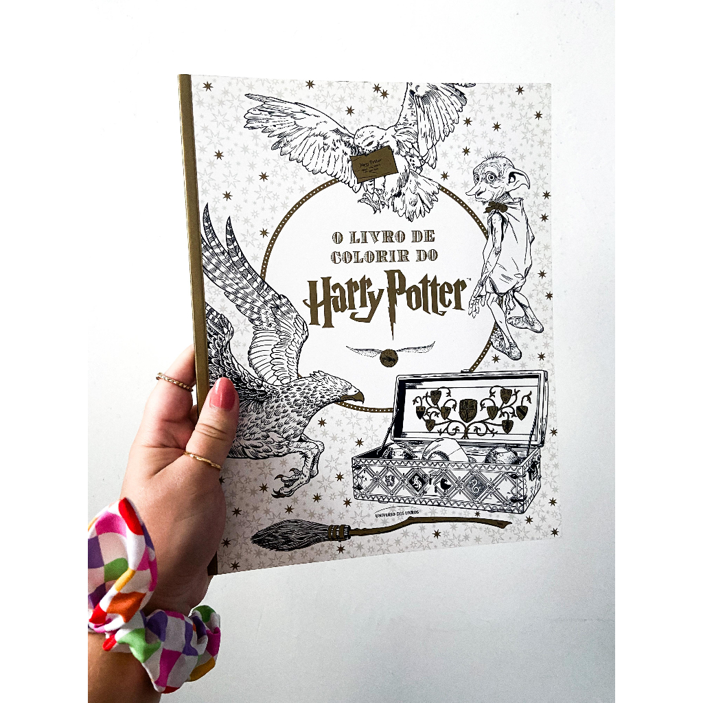 O LIVRO DE COLORIR HARRY POTTER | Shopee Brasil