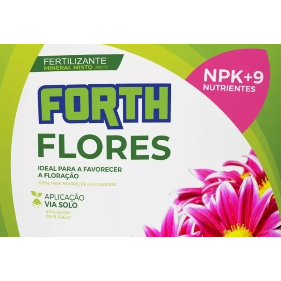 Fertilizante Forth flores 400g a granel produto original fracionado.