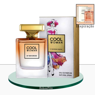 Cool Woman - New Brand Inspiração Mademoiselle Coco Chanel - 100 ml