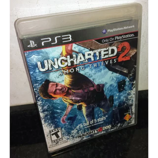 Uncharted 2 Among Thieves PS3 Mídia física original Play 3