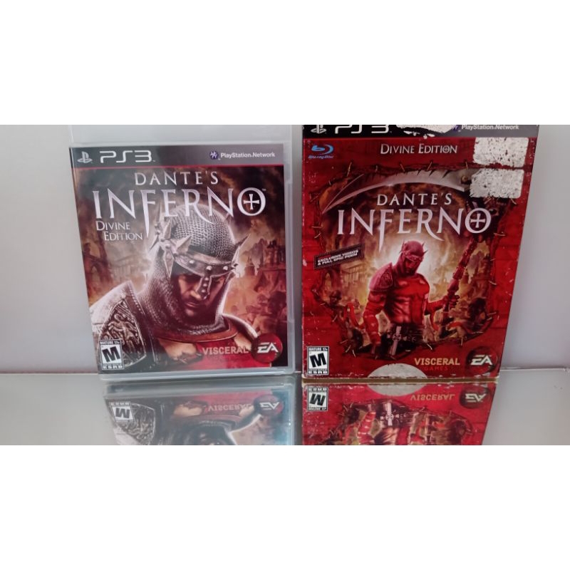 Quadro Poster Com Moldura Dante's Inferno Playstation X Box