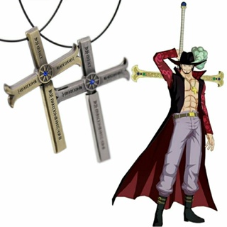 Colar Espada Dracule Mihawk - Olhos De Falcão De One Piece