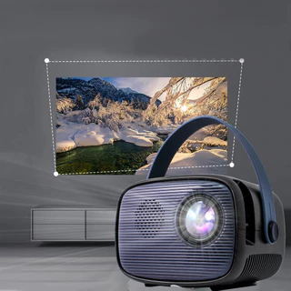 Projetor Portátil Multimídia LED 1600 Lúmens Full HD 1080p Entradas HDMI USB SD Filmes Cinema Series Jogos