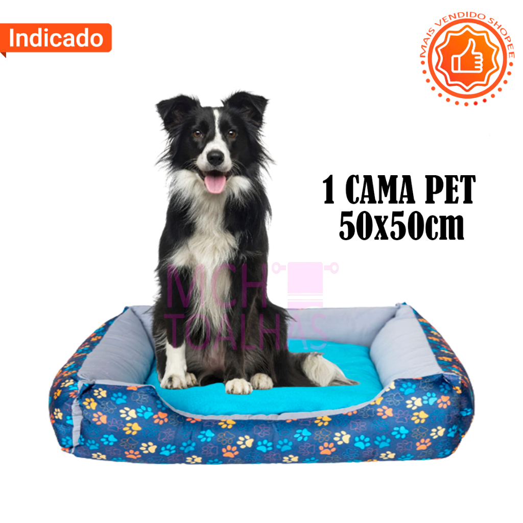 Cama Pet Para Cães e Gatos 50x50cm Ótima Qualidade Impermeável