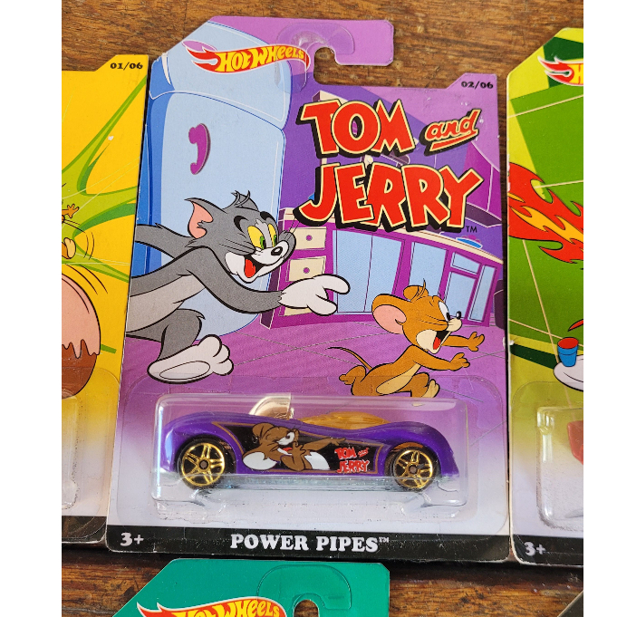 Hot Wheels - Coleção Tom and Jerry Series 2015 (Lacrado) - 1:64