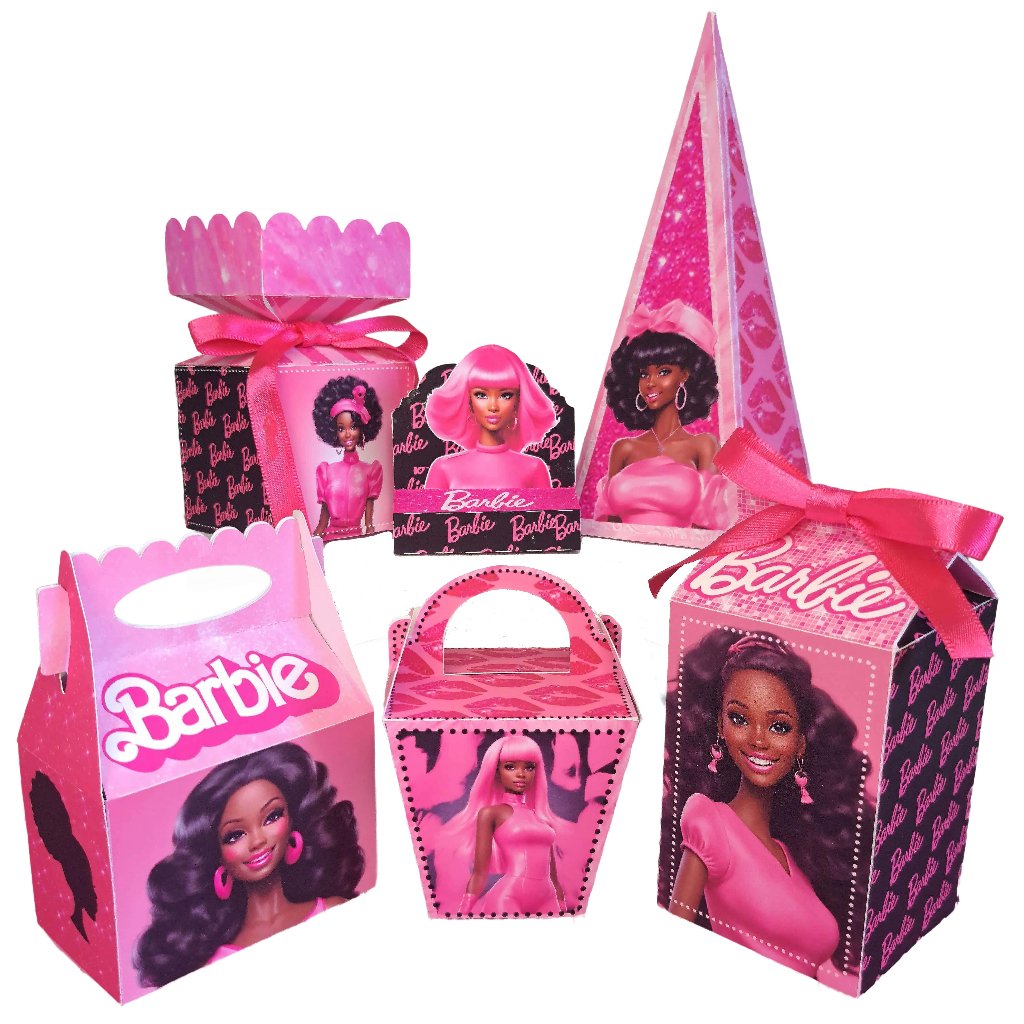 Kit Festa Barbie Negra 2 – Eloarts