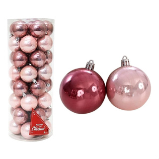 kit 36 Bolas de natal para pinheiro decoração natalina guirlanda