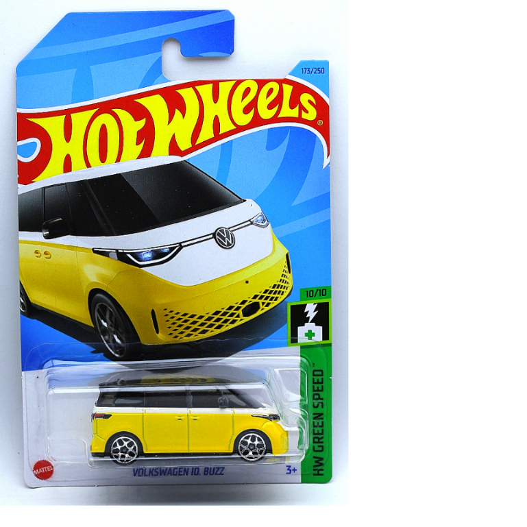 Carrinho Hot Wheels Nova Kombi - Volkswagen Id Buzz - HKG51 - HW GREEN SPEED