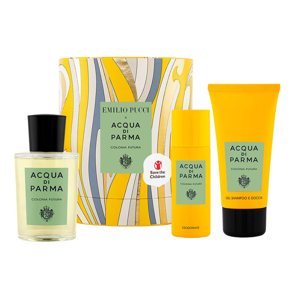 Acqua Di Parma x Emilio Pucci Colonia Futura by Acqua Di Parma, 3 Piece Gift Set for Unisex