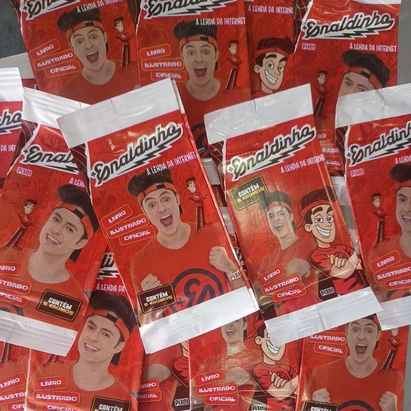 kit-10-pacotes-de-cromos-enaldinho-shopee-brasil