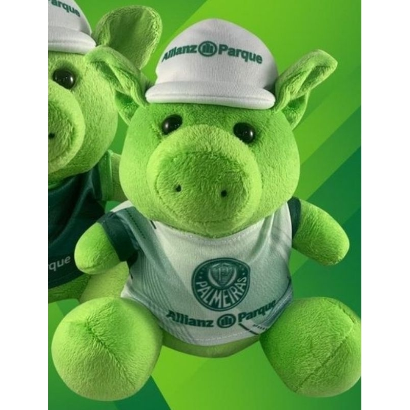 Boneco Mascote de Futebol Javali Palmeiras