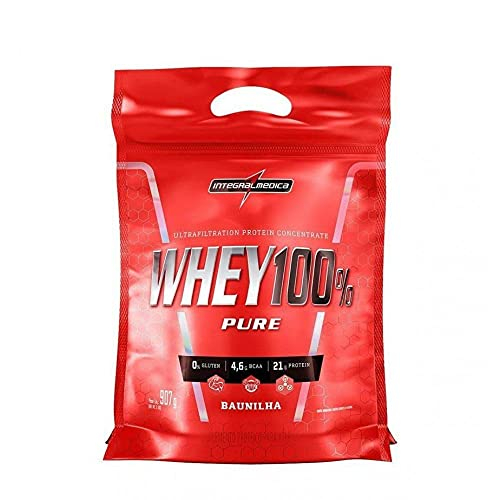 Whey 100% Pure 900g Integralmedica – Baunilha