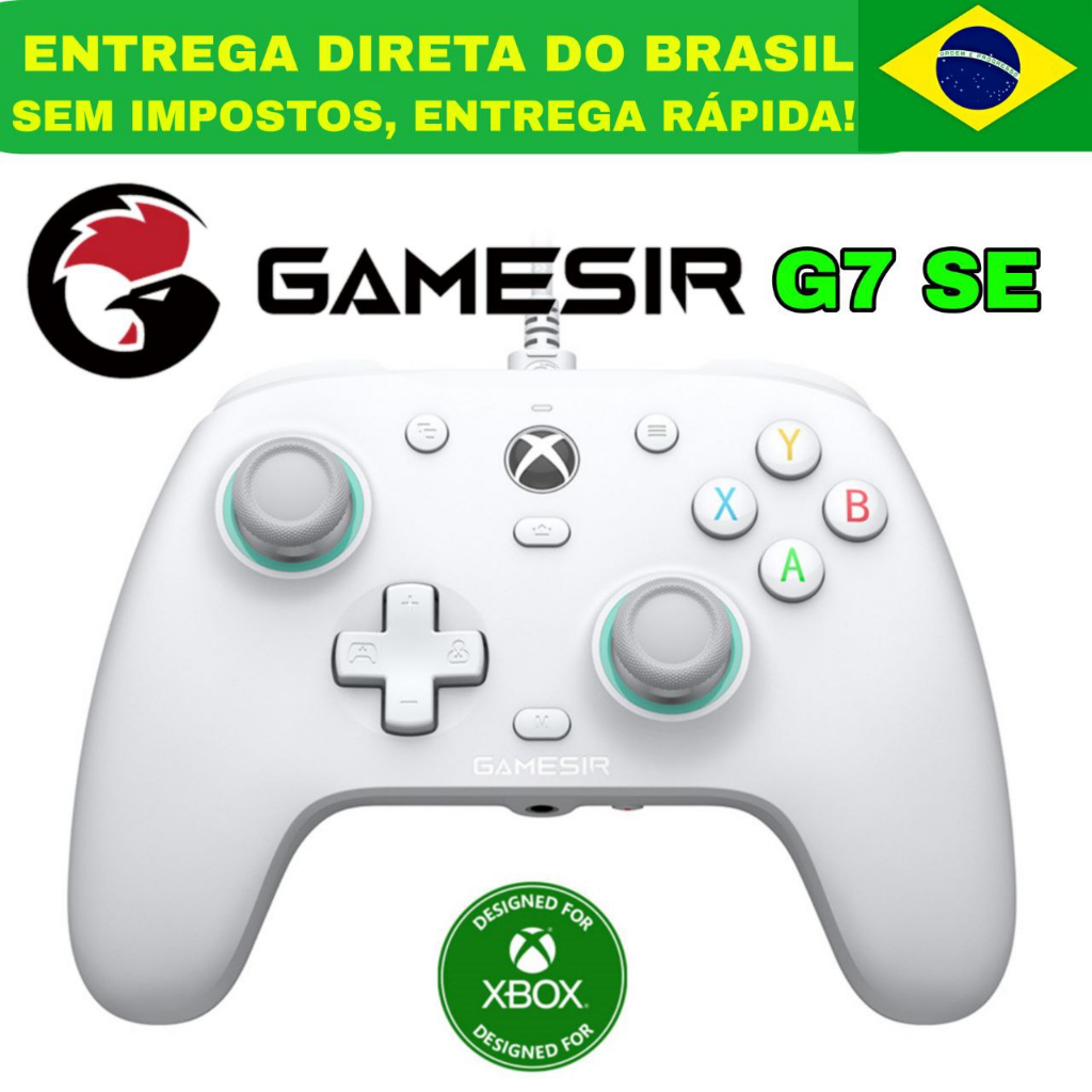 Controle GameSir G7 p/ Xbox One Xbox Series S X e Windows / Produto Li