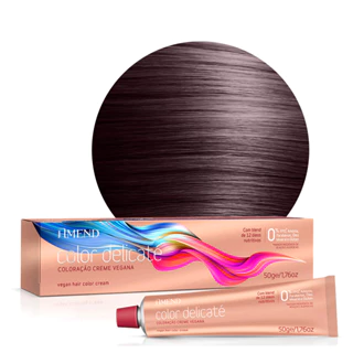 Amend Coloração Color Delicaté 55.46 Vermelho Amora 50g em Oferta na Shopee