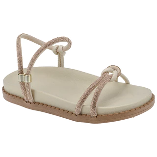 Sandália Papete Infantil Feminina Brilho Moda Strass Regulável 2 em 1 Slide Confortável 209 Dbrito