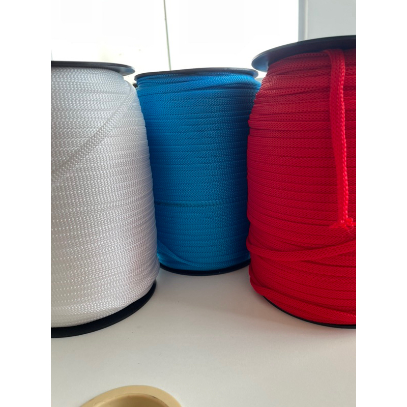 Corda Marina Resistente Lunghezza Personalizzata Corda Da Ormeggio In Nylon Bianco 6mm - 3 Trefoli, Lunghezza Personalizzabile, Resistente Per Barche Corda Bianca 3 Fili - Foto 5