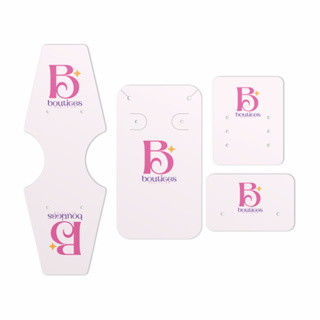 100 Tag Personalizada acessórios Cartela biju personalizada
