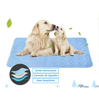 Tapete Sensação Refrescante para Pet Cachorro Gato Verão 6 Tamanhos Diferentes