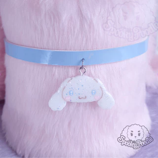 ✧ Choker Cinnamoroll ✧ Kawaii Pastel Goth Sanrio Jfashion Harajuku Dog SpookyPoodle