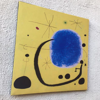 Quadro tela Acetinada Joan Miró L
