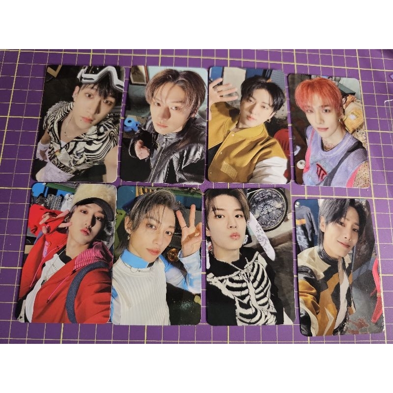 stray kids 5star photocard versao B , bangchan, Lee know, changbin