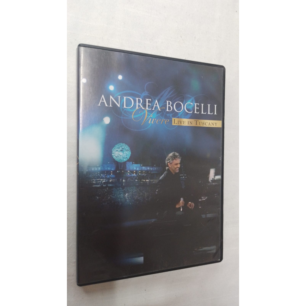 Dvd Andrea Bocelli Vivere Live In Tuscany ( 15962 )