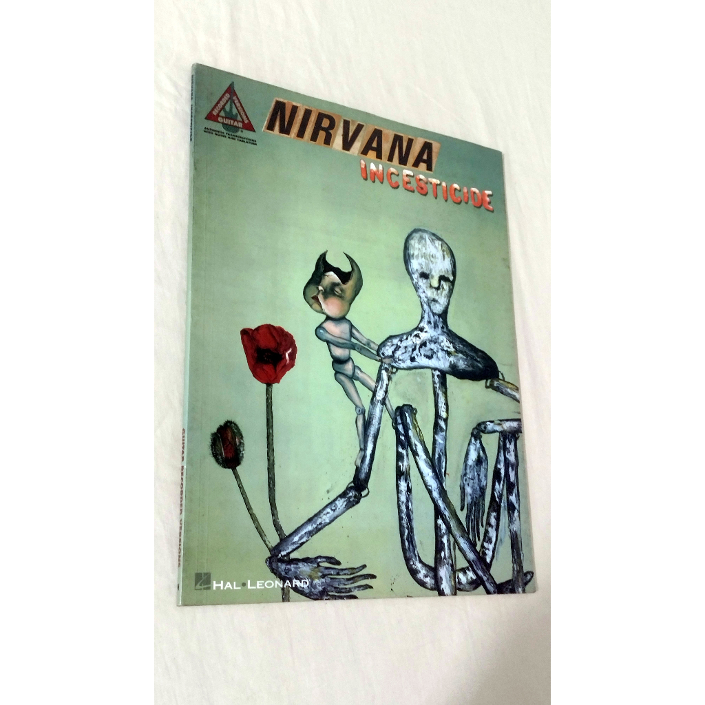 Livro Nirvana Incesticide (importado) Songbook Tablatura Partitura - Hal Leonard - Kurt Cobain Coleção