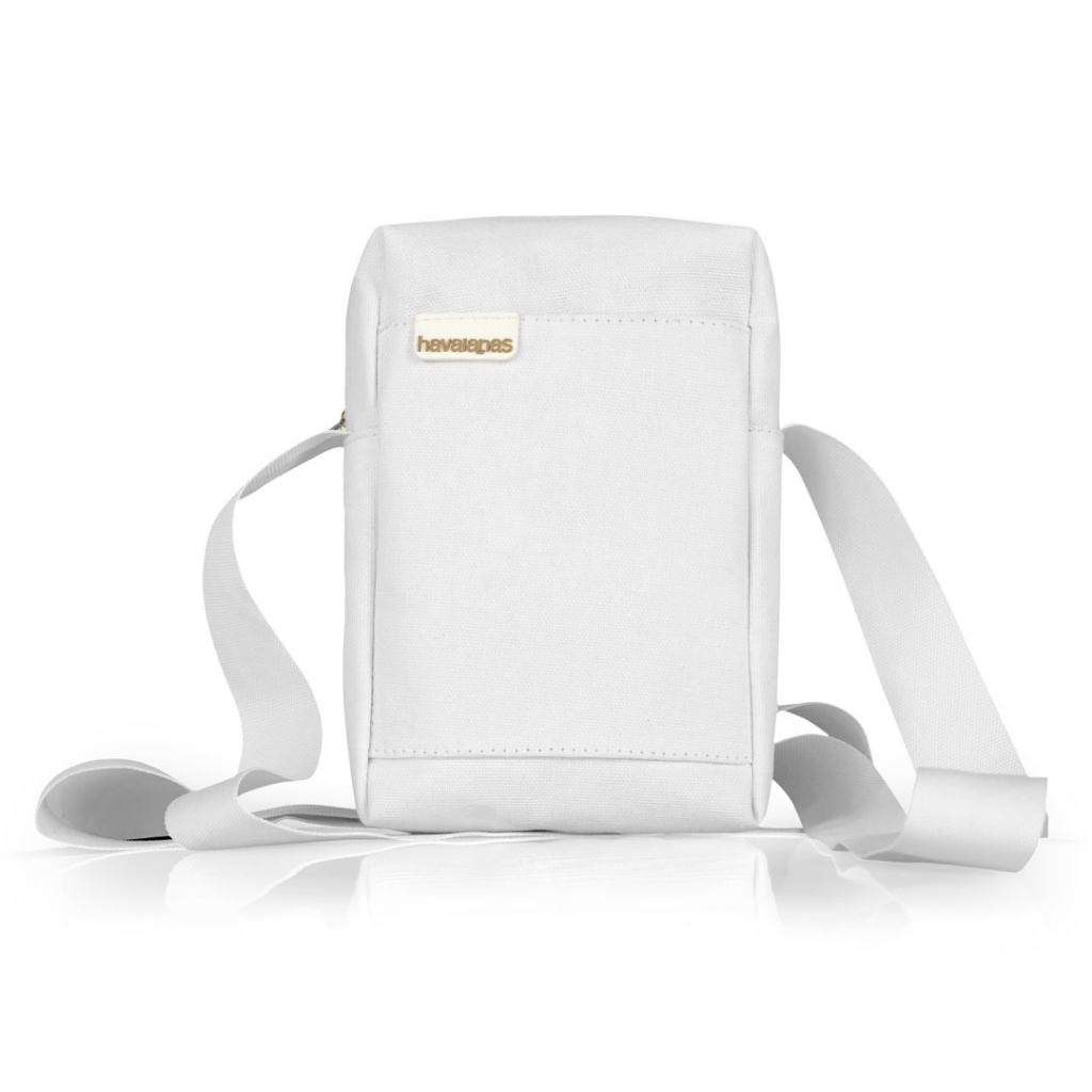 Bolsa Shoulder Mini Bag havaianas preto branca promoção