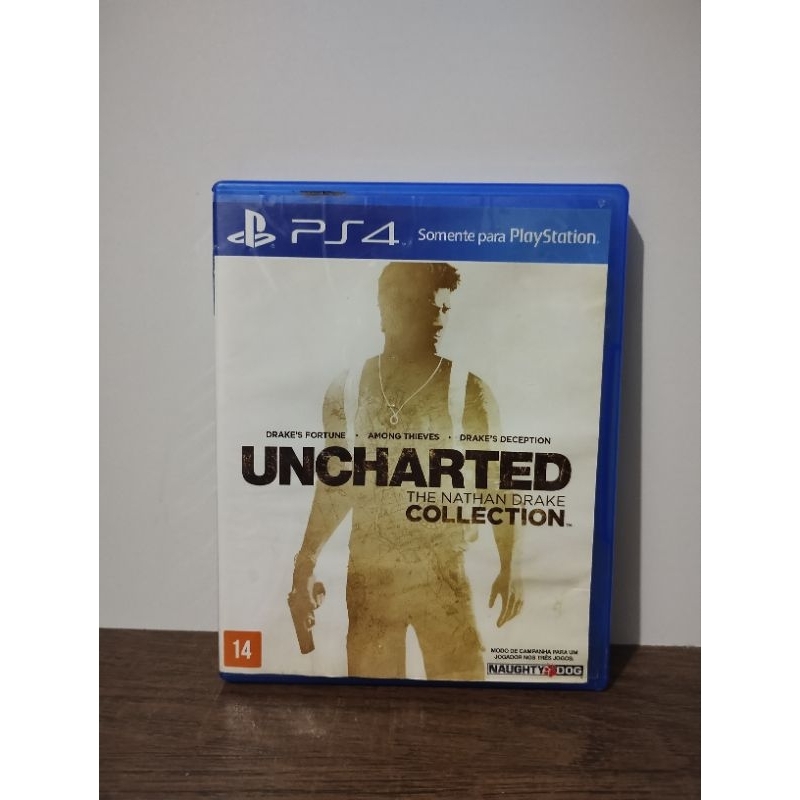 Uncharted The Nathan Drake Collection PS4 mídia física Impecável