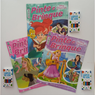 Livro Para Colorir Arte E Cor Princesas - Bom Preço Magazine