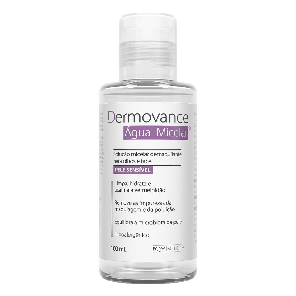 Água Micelar Demaquilante Dermovance Pele Sensível | Shopee Brasil