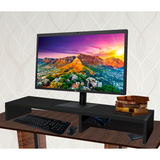 Suporte Para Monitor Mesa Elevado Setup Gamer 140x25x15