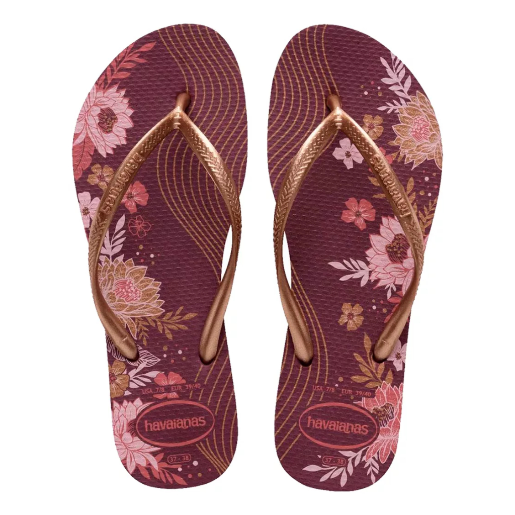 Chinelo Havaianas Slim Organic