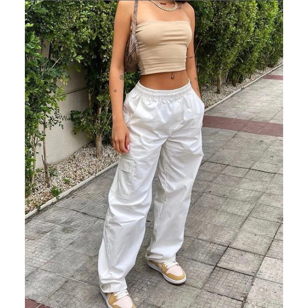 Calça cargo feminina - Cores Disponível