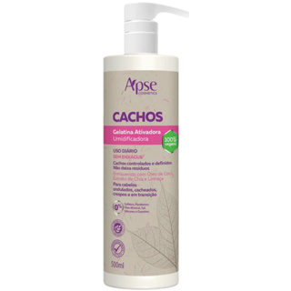 Gelatina Apse Cachos Ativadora de Cachos - 500 ml Profissional