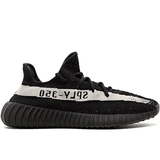 Tênis Yeezy Boost 350 V2 Black/White Premium Alta Qualidade , Corrida , Caminhada , Super Confortavel Unissex 1º Linha