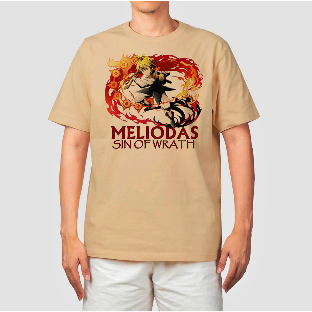 Camiseta Camisa Nanatsu No Taizai Meliodas Anime Nerd Filme